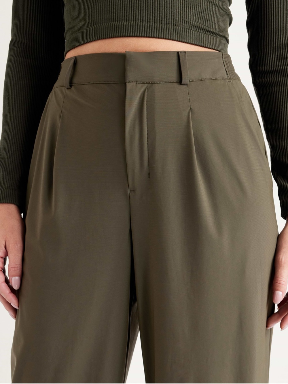 Old Navy High Waisted Sleek Tech Trouser - Picture 3 of 6